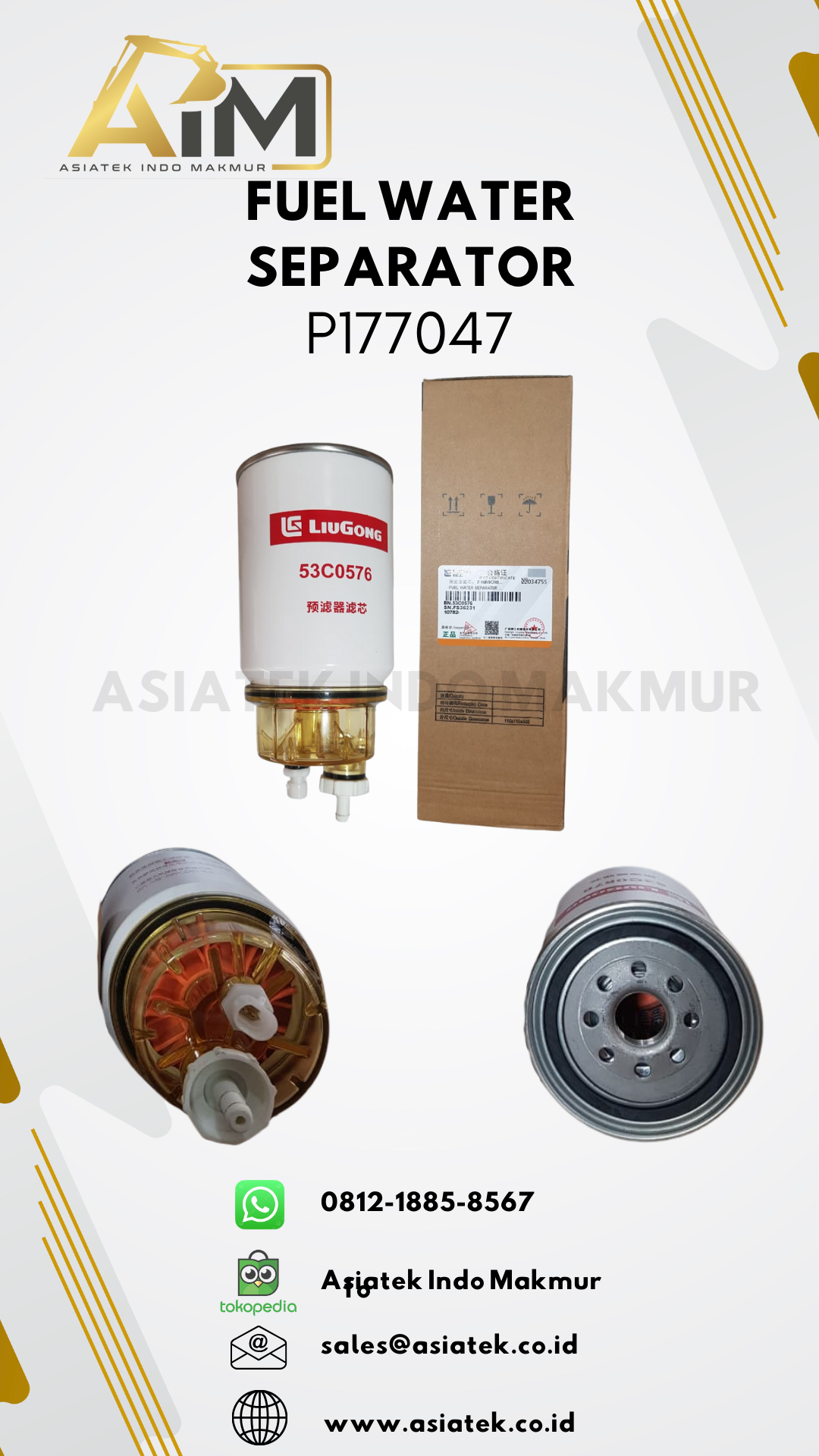 FUEL WATER SEPARATOR (P177047)